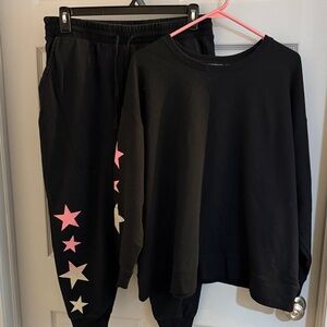 Torrid Super Soft Black Fleece Top